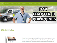 Tablet Screenshot of dav3philippines.com